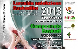 campeonato de euskadi junior cartel