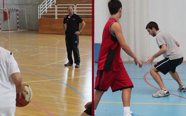 seleccionadores minibasket Gaizka Barea Jokin Kamiruaga
