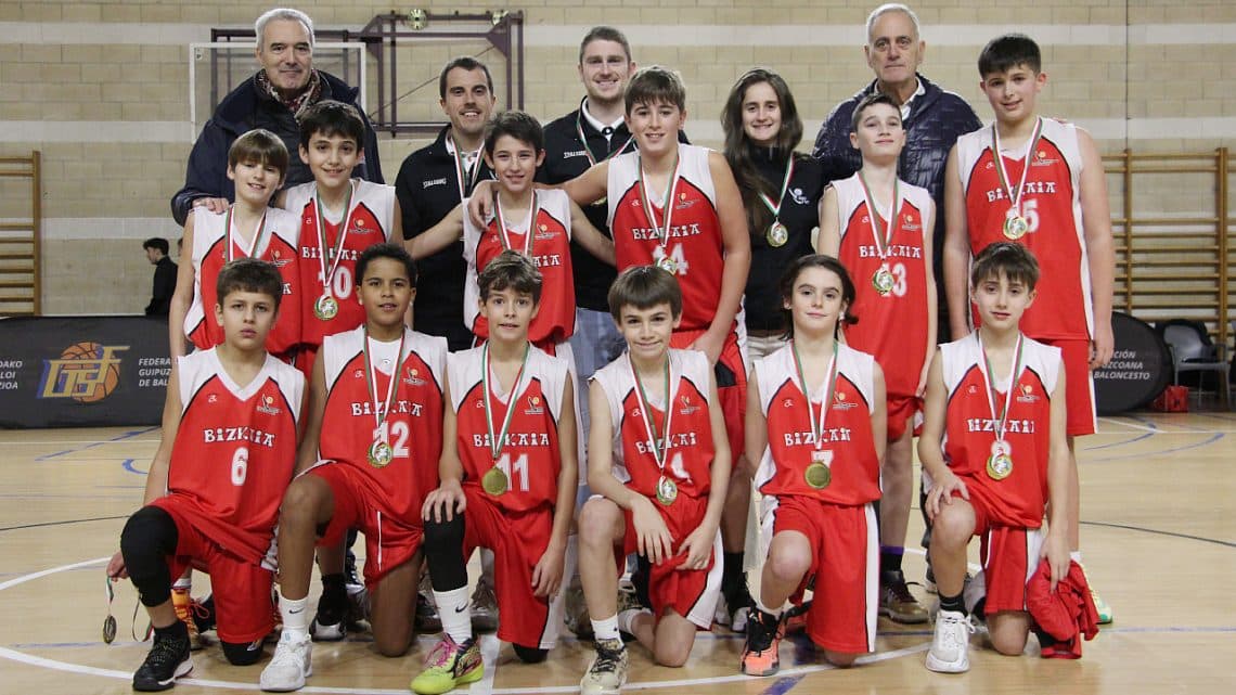 EUSKNAF24: Subcampeonato para los chicos de Bizkaia Mini y tercer puesto para las chicas