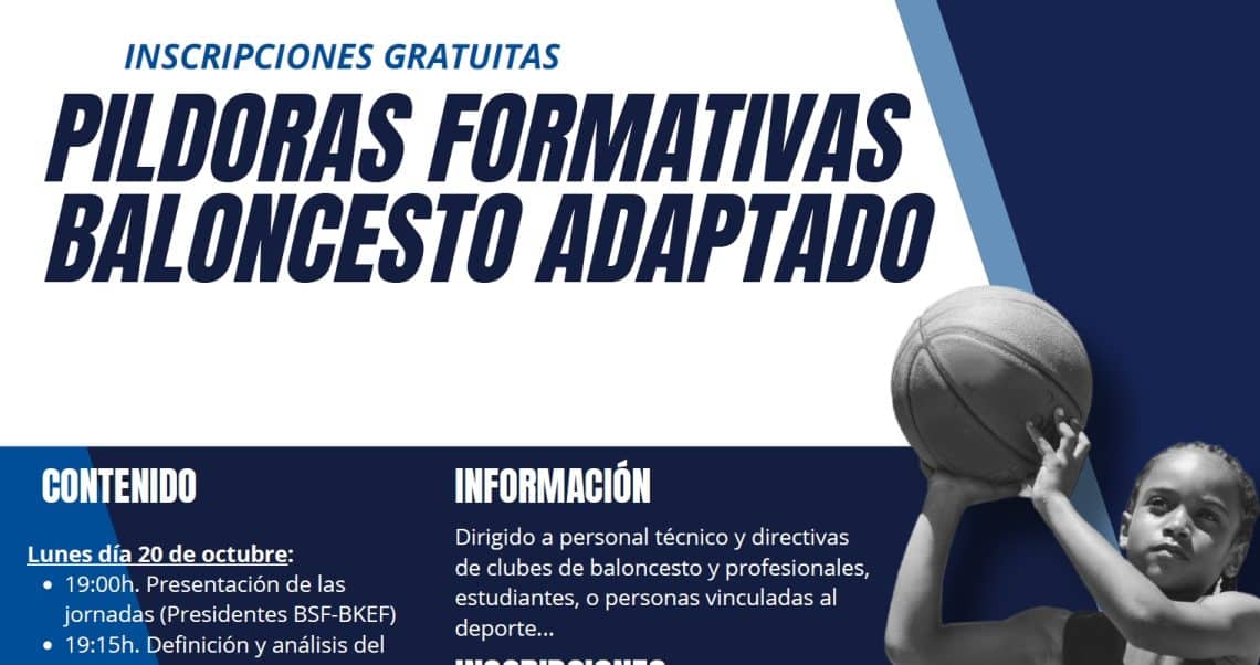 Píldoras formativas de baloncesto adaptado