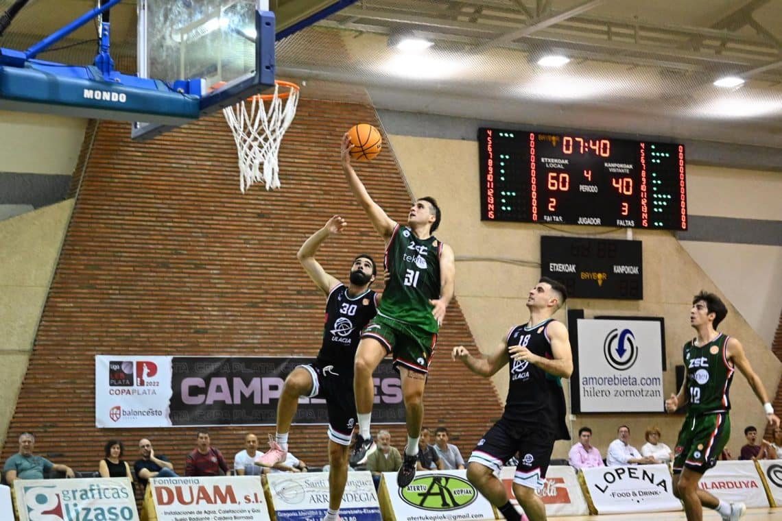 ELITE: Teknei Zornotza Bizkaia, porrotik gabeko liderra Tercera FEB mailan
