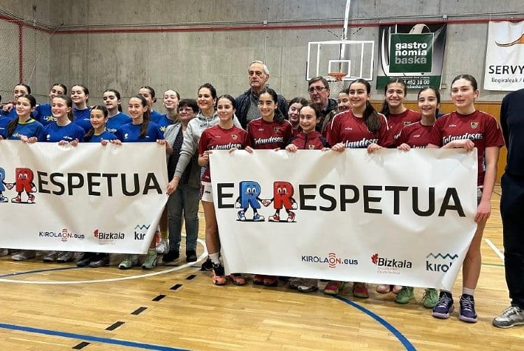 Harmailetan errespetua nagusitzea eskatu du Bizkaiko Eskola Kirolak