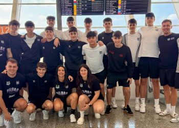 JUNIOR ESPAINIAKO TXAPELKETA: Garaipen bikoitza talde bizkaitarrentzat inaugurazio jardunaldian