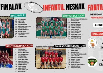Fases Finales: La Infantil Femenina R levanta el telón de la disputa de los títulos de Bizkaia en Amorebieta-Etxano