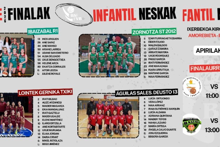 Fases Finales: La Infantil Femenina R levanta el telón de la disputa de los títulos de Bizkaia en Amorebieta-Etxano