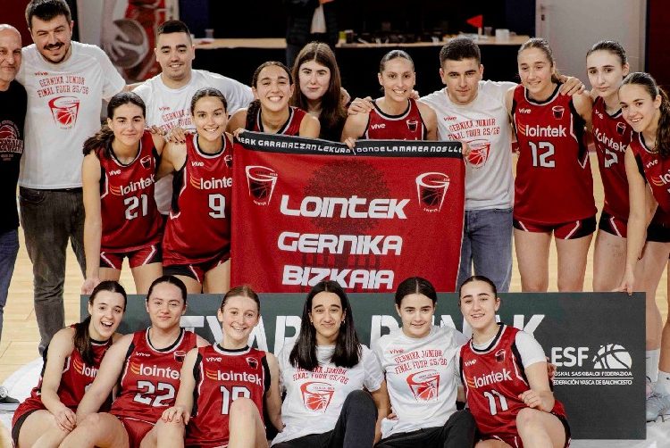 EUSKAL LIGAK: Lointek Gernika, Junior Mailako Euskadiko txapelduna!