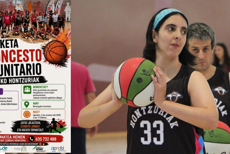 Berango acoge una nueva Topaketa de Baloncesto Adaptado