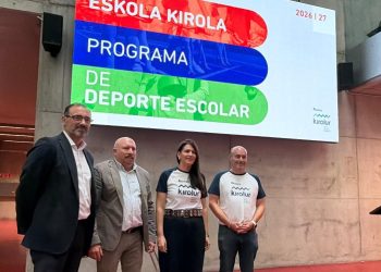 Bizkaiko Foru Aldundiak 26/27 Eskola Kirolaren Programa aurkeztu du