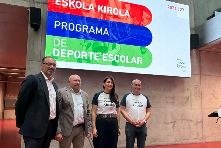 Bizkaiko Foru Aldundiak 26/27 Eskola Kirolaren Programa aurkeztu du